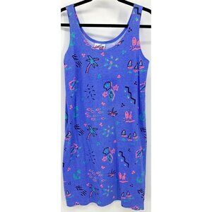 Eyecatcher Liberty House Vintage Dress Medium M Sundress 80's 90's USA New B8